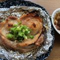 mother☆'s cooksnap of when they made グリルで鶏もも肉の塩焼き。辛味噌添え！.
