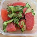 やんしゅ's cooksnap of when they made グレープフルーツときゅうりのサラダ和え.