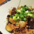 mikosanta's cooksnap of when they made なすの肉みそ炒め.