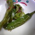 ユーロン's cooksnap of when they made 青唐辛子又はしし唐の味噌炒め.