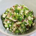 あたりめっこ's cooksnap of when they made 【アレンジ】オクラとミョウガの山形だし.