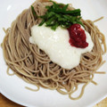 ふみこばあ's cooksnap of when they made さっぱり美味しい♡梅とろろ蕎麦.