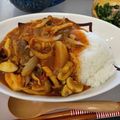 うめのすけえび's cooksnap of when they made お好みソースでトマトハヤシライス♪.