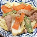クックM6DK2O☆'s cooksnap of when they made 豚とオクラの味噌炒め.
