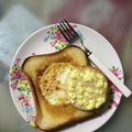 はる1234's cooksnap of when they made マヨネーズでメッセージトースト♪.