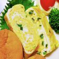 カレンガール's cooksnap of when they made 塩麹☆ピーマンとちりめんじゃこの卵焼き.