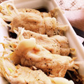 こずっぺ's cooksnap of when they made 豆苗ともやしの肉巻きレンジ蒸し♡.
