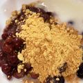 なりのり１３'s cooksnap of when they made オートミール 小豆バナナ.