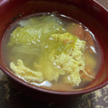 くりさん☆'s cooksnap of when they made 超簡単♪レタスと卵のさっぱりスープ.