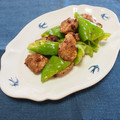 バカリャウ's cooksnap of when they made 鶏肉と甘長とうがらしのスパイシー香り炒め.