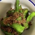 クック9XO8CF☆'s cooksnap of when they made ししとうとシラス炒め.