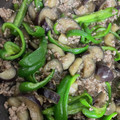 mayutoto's cooksnap of when they made なすピーマンとひき肉の甘辛炒め.