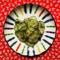 チェックのミニくま's cooksnap of when they made きゅうりにゆかりを混ぜただけの箸休め〜♪.