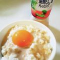 ののひと's cooksnap of when they made 深煎りごまと豆腐の卵かけごはん.