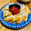 ねっちゃんっ's cooksnap of when they made 楽しい食感☆パリパリ揚げワンタン.