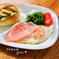ねっちゃんっ's cooksnap of when they made 簡単♡目玉焼きに生ハム.