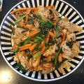 えりこん♪'s cooksnap of when they made 豚肉とニラの中華風ピリ辛炒め.