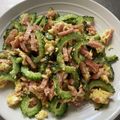 紗瑛ママ's cooksnap of when they made 簡単！ゴーヤーのチャンプル風卵炒め.