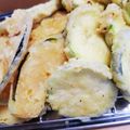 のぶとまと's cooksnap of when they made ＊衣サクサク★ズッキーニの天ぷらお弁当に.