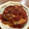 Serendippy's cooksnap of when they made ☆簡単！トマト缶で煮込みハンバーグ☆.