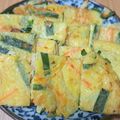 kaori238's cooksnap of when they made OSAKA鶴橋オモニのチヂミ♪わけぎ・韮.