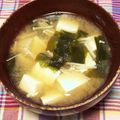 わたさな2016's cooksnap of when they made 干しえのき茸と豆腐のお味噌汁.