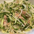 Stacieee's cooksnap of when they made もやしと胡瓜のツナ和え.