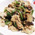 クックE662AA☆'s cooksnap of when they made 茄子ピーマン豆板醤炒め.