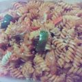 ねこはがき's cooksnap of when they made ナポリタン風マカロニ.