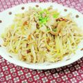 ふうはっちゃん's cooksnap of when they made 節約食材で！もやしと豚こまの中華風炒め.