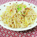 ふうはっちゃん's cooksnap of when they made 節約食材で！もやしと豚こまの中華風炒め.