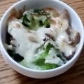 ポニーリボン's cooksnap of when they made 簡単！ブロッコリーと舞茸のチーズマヨ焼き.