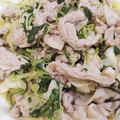 あたりめっこ's cooksnap of when they made あっさり美味しい♪豚肉と水菜のネギ塩炒め.