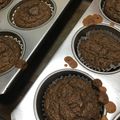 葉月優希's cooksnap of when they made おからと米粉の濃厚チョコマフィン.