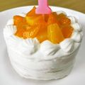 みみちょす's cooksnap of when they made １歳の誕生日に☆水切りヨーグルトケーキ.