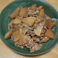たちんぺ's cooksnap of when they made レンジで下ゆで＊大根と豚肉のこってり炒め.