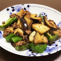 居酒屋まるみ's cooksnap of when they made 茄子とピーマンのピリ辛炒め.