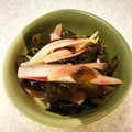 yummysunny's cooksnap of when they made ミョウガとワカメの酢の物.