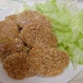 アズーロコンパクト's cooksnap of when they made 油で揚げない☆ヘルシーカレーヒレカツ.