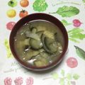 おはなすき's cooksnap of when they made 茄子と白菜のお味噌汁.