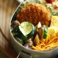 ガメコ's cooksnap of when they made ズッキーニとエリンギのベーコン炒め.
