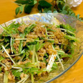 ルパンのかあさん☆彡's cooksnap of when they made 水菜と天かす（揚げ玉）の無限サラダ.