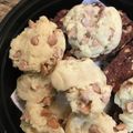 saki1010's cooksnap of when they made とっても柔らかチョコチップクッキー♪.