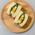 キンプリ's cooksnap of when they made ☆野菜と卵のサンド☆.