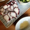 Mokainnyc's cooksnap of when they made ♪　～タコの刺身で生レバー風～　♪ゴマ油.