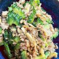 ぐりこ2222's cooksnap of when they made ゴーヤとひき肉の味噌炒め.