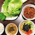 ユキチ♪'s cooksnap of when they made ひき肉そぼろ（肉味噌）のレタス包み.