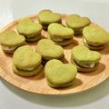 キンプリ's cooksnap of when they made ☆米粉クッキー☆羊羹サンド/和風.