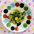 チェックのミニくま's cooksnap of when they made 小松菜＆コーン＆しめじのバター醤油♥.