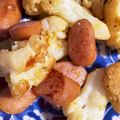 みぃぃいい's cooksnap of when they made カリフラワーとウインナーのカレー炒め.
